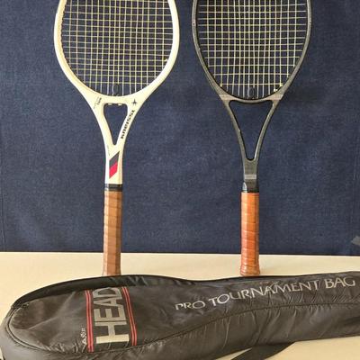 (2) Tennis Rackets and Carrying Case