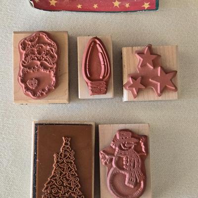 Christmas Rubber Stamps