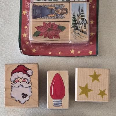 Christmas Rubber Stamps