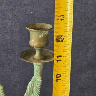 Vintage Brass Candleholder