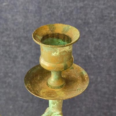 Vintage Brass Candleholder