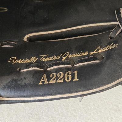 Black Wilson Glove and Glove Conditioner