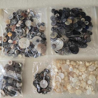 Vintage Button Lot -