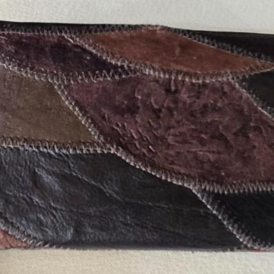 Southwest Handbag, Leather Wallet and Knit Hat