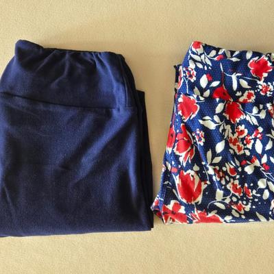(2) Lula Roe Leggings