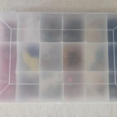 Organizer Filled with Beads
