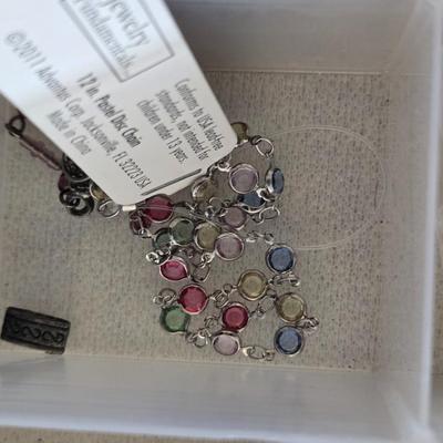 Container of Beads and Jewelry Making Items