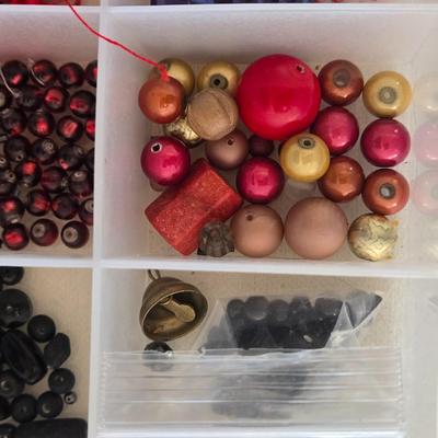 Container of Loose Beads