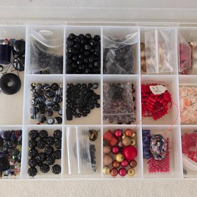 Container of Loose Beads