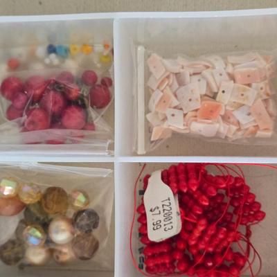 Container of Loose Beads