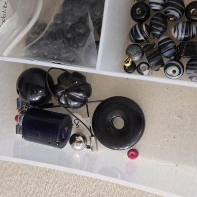 Container of Loose Beads