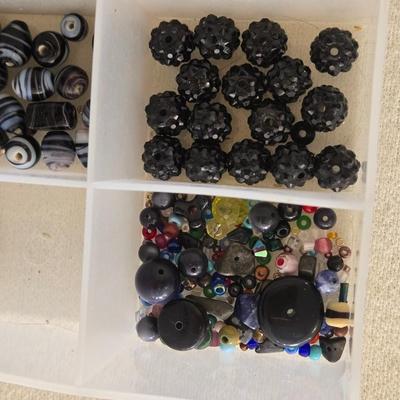 Container of Loose Beads