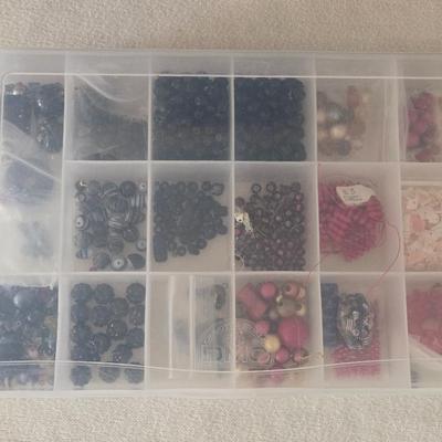 Container of Loose Beads