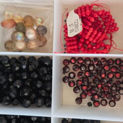 Container of Loose Beads