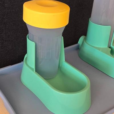 Tupperware Pet Food and Water Feeders