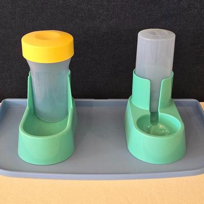 Tupperware Pet Food and Water Feeders