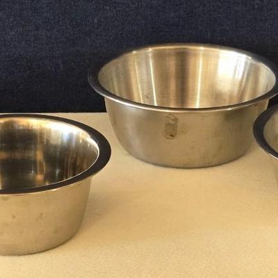 2 Sets of Stainless Bowl Sets