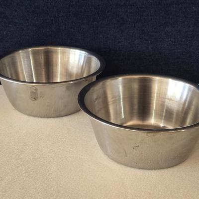 2 Sets of Stainless Bowl Sets