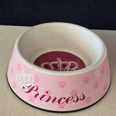 Dog Princess Bowl and New Dog Toy
