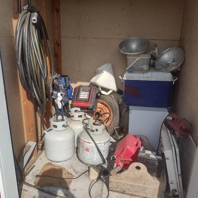 Unit E-101--Contains Tools, Household, and More