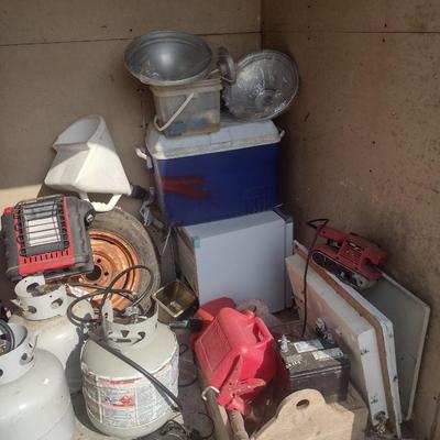 Unit E-101--Contains Tools, Household, and More