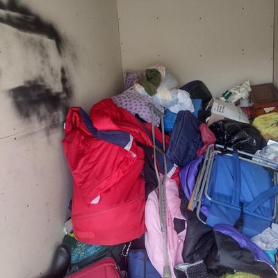 Unit E-130--Contains Clothing, Household, and More