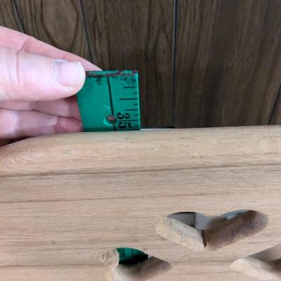Homemade Pine Bench