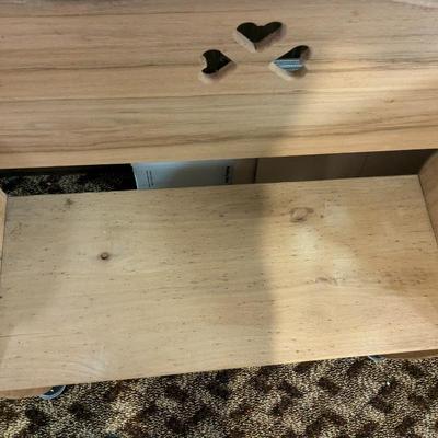 Homemade Pine Bench