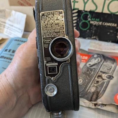 Vintage Keystone 8 mm Movie Camera Model B-8