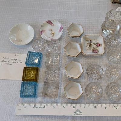Lot of Salt Dishes