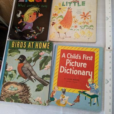 Lot of 4 Vintage Children's Books