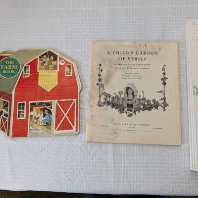 Lot of 4 Vintage Children's Books