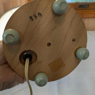 Vintage Irmi Nursery Lamp, Original Tag