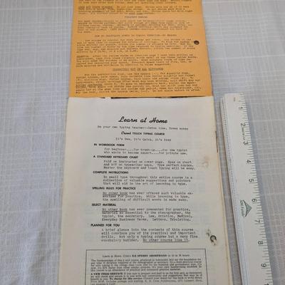 1943, '45 Crim's Typing Course Book
