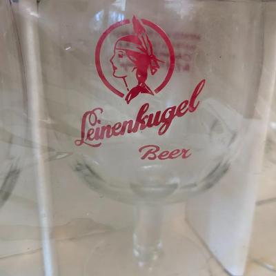 NIB Leinenkugel "Sudset" 4 Goblets