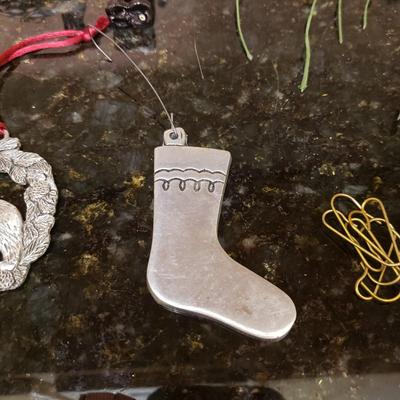 Unique Christmas Ornaments-Sterling Reed and Barton Bell (LLR-KD)