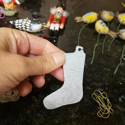 Unique Christmas Ornaments-Sterling Reed and Barton Bell (LLR-KD)