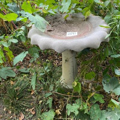 Bird Bath East of House