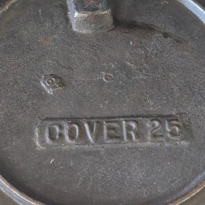 Cast Iron Cover #25