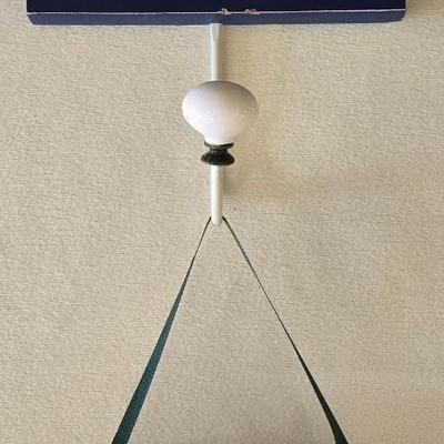 Wall Tile with Hook and Home Sweet Home Pillow
