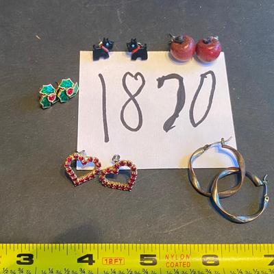 Pierced Earring Lot