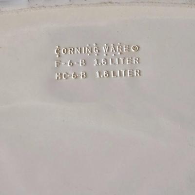 Corning Ware Dishes