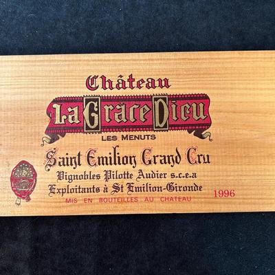 Lot 137. Wine Boxes & wood piece