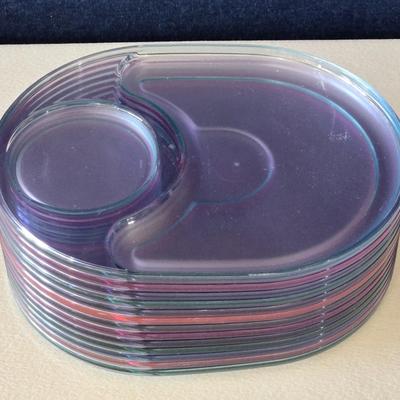 Tupperware Jewel Collection Plates