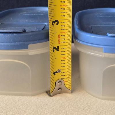 Tupperware 5" and 3" Storage Containers
