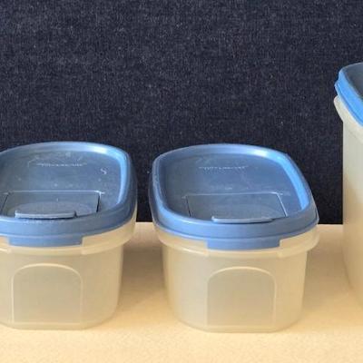 Tupperware 5" and 3" Storage Containers