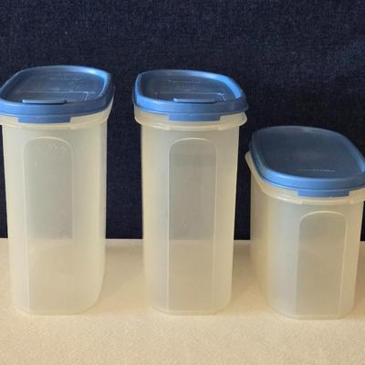 Tupperware 5" and 7" Storage Containers