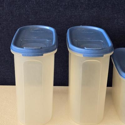 Tupperware 5" and 7" Storage Containers