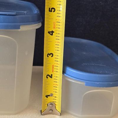 Tupperware 5" and 7" Storage Containers