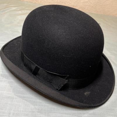 Lot 467 Antique Bowler Hat